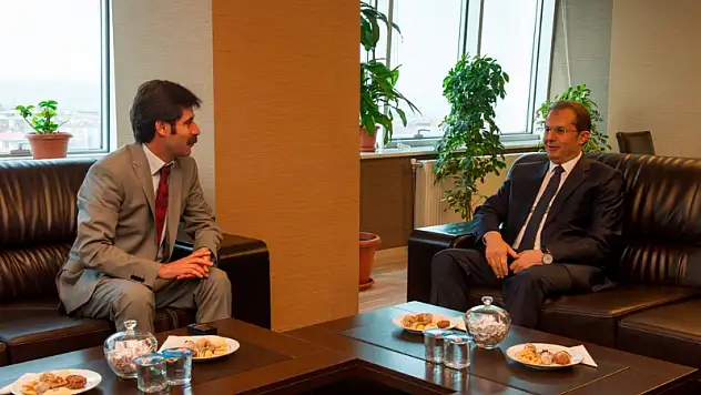 Vali Taşyapandan Başkan Kayaya ziyaret