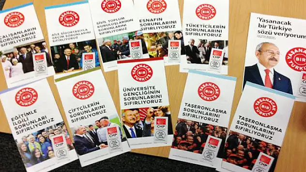 CHP Seçim Bildirgesini Açıkladı