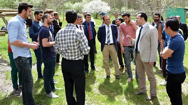 Kaymakam Öğrencileri Dinledi