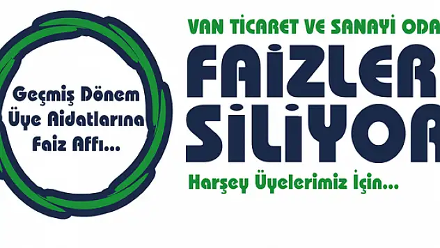 Van Tsoda Faiz Affı Uygulaması Başladı