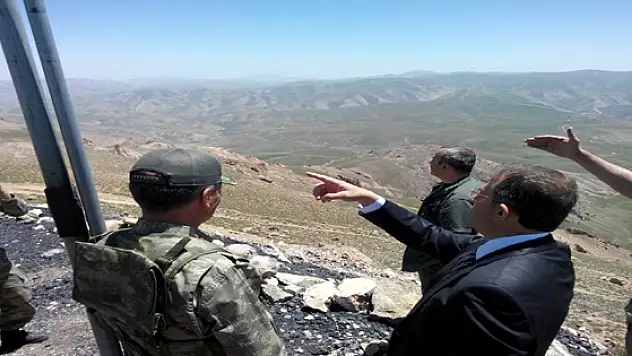 Vali Taşyapan Hudut Karakollarını Ziyaret Etti