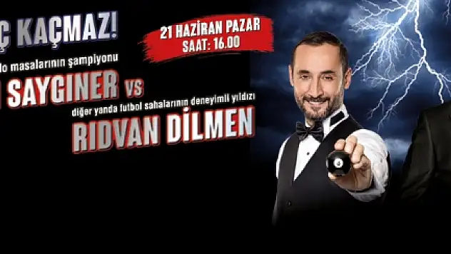 Rıdvan Dilmen Semih Saygıner'le  Kapışacak 