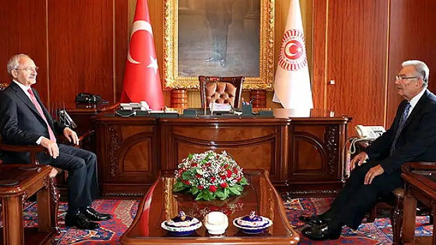 TBMM'de Kılıçdaroğlu ile Baykal görüşmesi