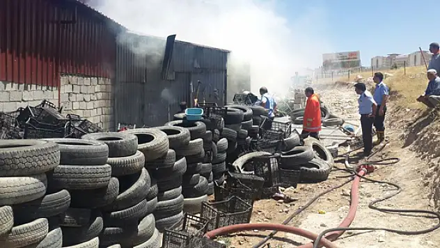 Tandırlık Yangını Korkuttu