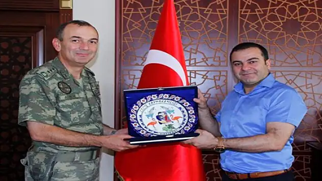 Garnizon Komutanı Ataberkin Veda Ziyaretleri