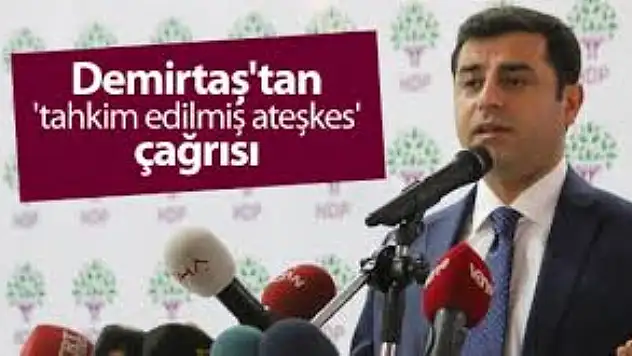 Demirtaş: PKK derhal elini tetikten çekmeli