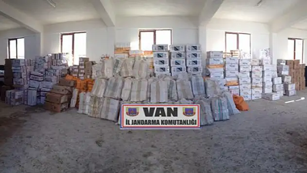 Van'da Kaçak Sigara Operasyonu