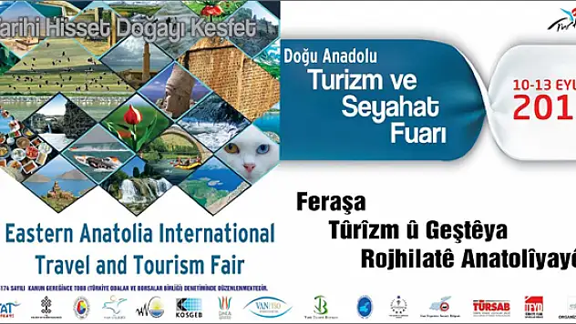 Doğu Anadolu'nun Turizm Fuarı Açılışa Hazırlanıyor