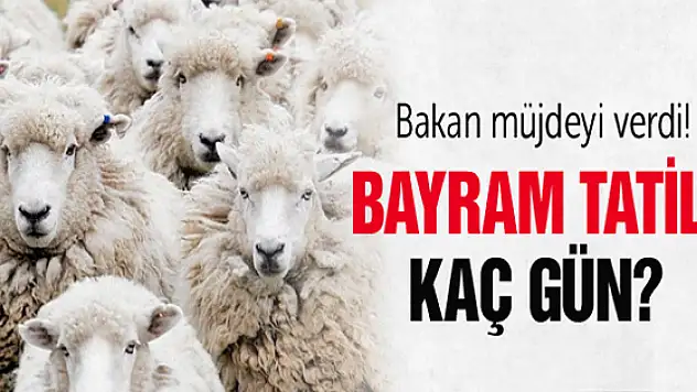 Bayram tatili kaç gün piyango vurdu!