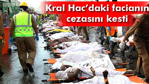 Hac'taki facianın ardından üç yetkili görevden alındı