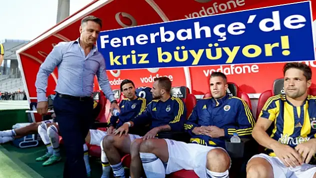Fenerbahçe'de kriz büyüyor