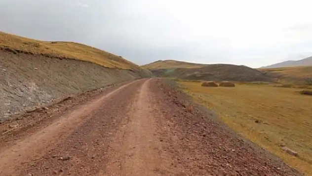 Gürpınarda Yol Yapım Çalışması