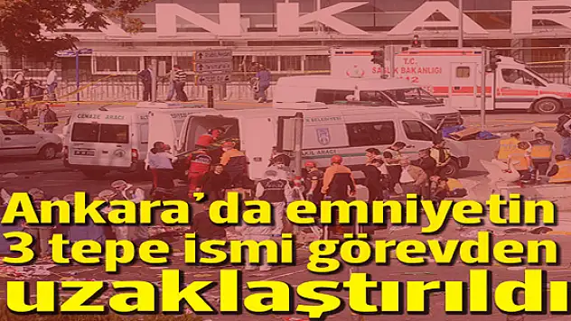 Ankara Emniyet Müdürü Kadri Kartal görevden uzaklaştırıldı