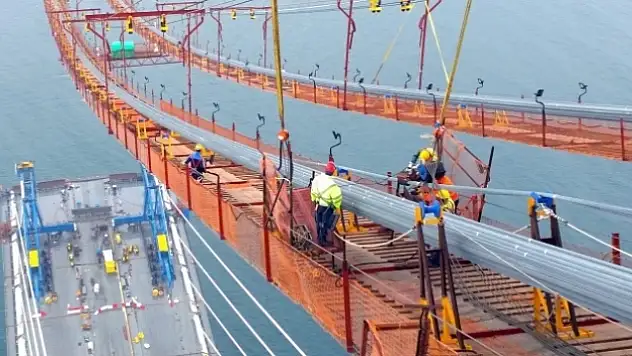 İki yakanın birleşmesine son 535 metre