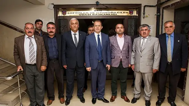 Vali Taşyapan, ODA Başkanlarını Ziyaret Etti