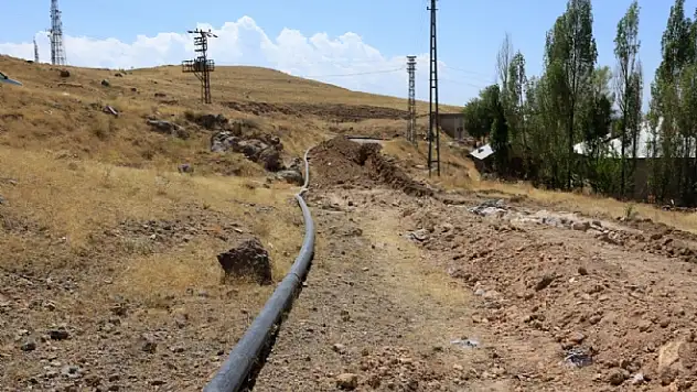 Bahçesaray'da içme suyu çalışması