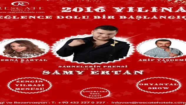 Rescate Otel Yeni Yıla Hazır