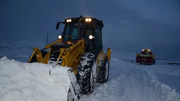 Ercişte Karla Mücadele Çalışması