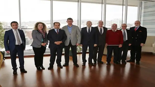 Murat Timurdan Feyzioğluna Ziyaret 