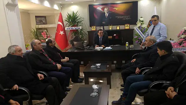 Başkan Soğandadan Toktamışa Ziyaret