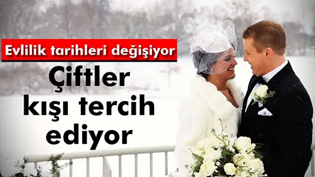 Düğünler yazdan kışa kayıyor
