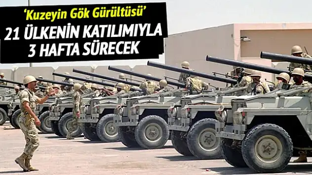 21 ülke büyük tatbikat için toplandı