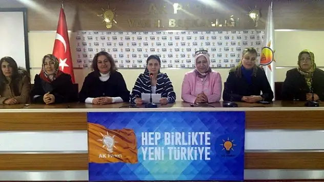 Ak Partili Kadınlardan 8 Mart Açıklaması