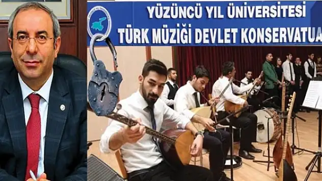 YYÜ Rektörü Battal: Konservatuar kapatılmayacak