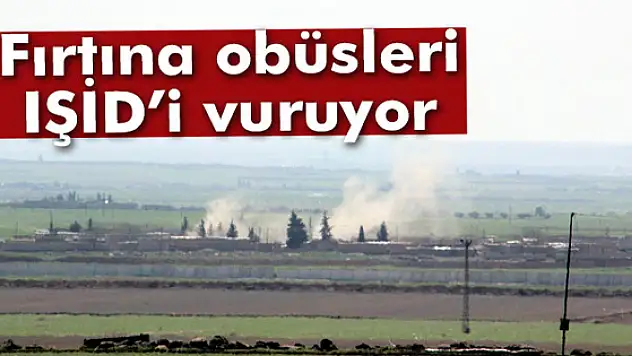 TSK, IŞİD mevzilerini vuruyor