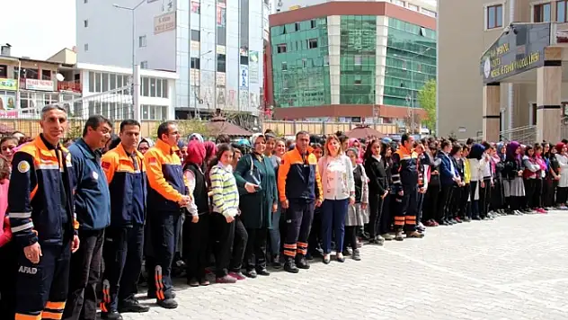 AFADın Afete Hazır Okul Projesi Devam Ediyor