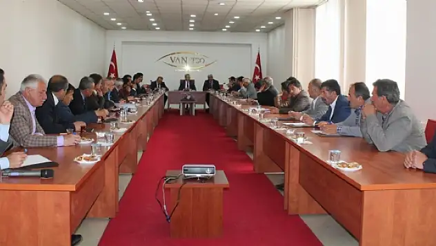 Ulaştırma Sektörü Van TSOda Sorunlarını Tartıştı