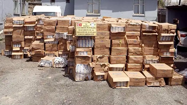 Vanda 450 Bin Paket Kaçak Sigara Ele Geçirildi