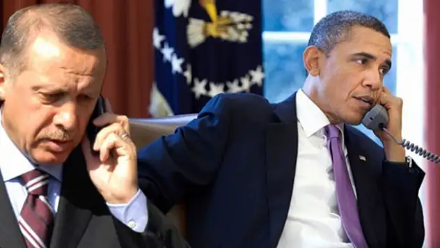 Cumhurbaşkanı Erdoğan ile Obama görüştü