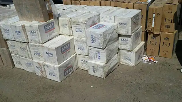 72 Bin Paket Sigara Ele Geçirildi