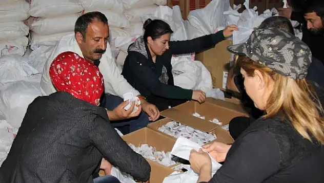 Başkale'den 'Yüksekova İle El Ele' Kampanyası