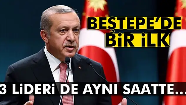 Erdoğan yarın Başbakan, Kılıçdaroğlu ve Bahçeliyi kabul edecek