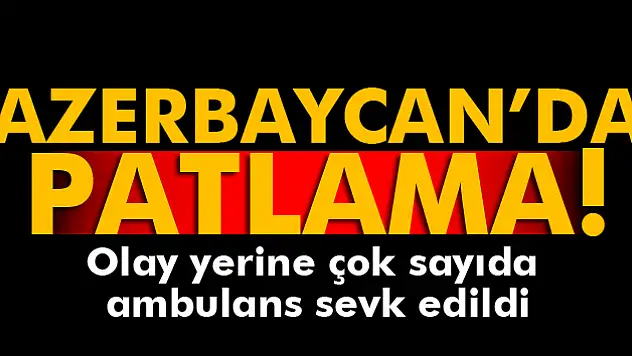 Azerbaycanda silah fabrikasında patlama