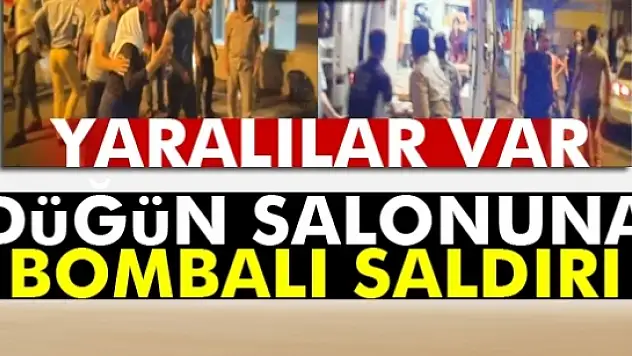 Gaziantep'te Düğününe Bombalı Saldırı