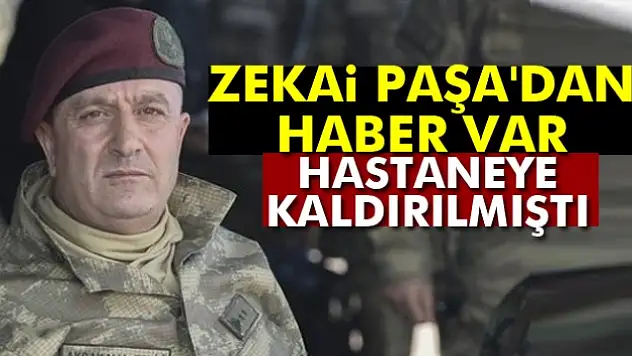 Korgeneral Aksakallı'dan iyi haber