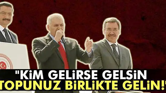 Başbakan Yıldırım Ankaralılara seslendi