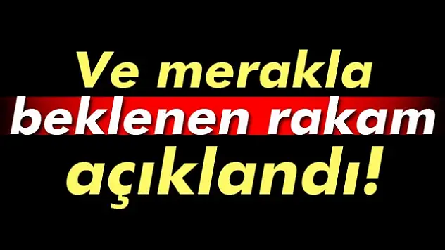 Enflasyon rakamları açıklandı