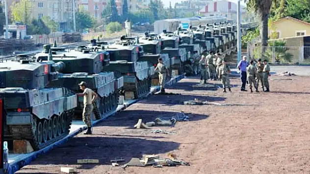 Tanklar taşınıyor! Sayıları 90ı aştı