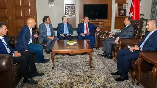 Başkan Kadıoğlundan Vali Taşyapana ziyaret