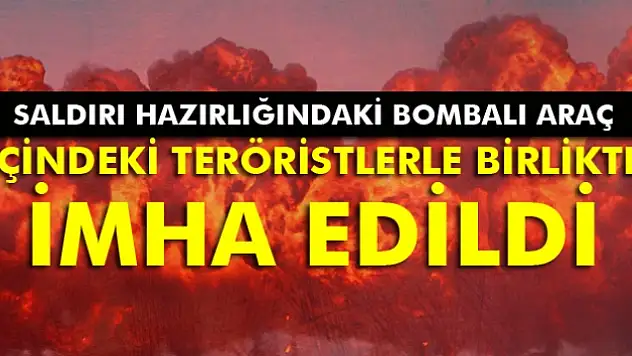 Suriye'de Koalisyon güçleri bomba yüklü aracı imha etti