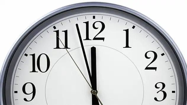 Saatleri artık geri almayacağız! 