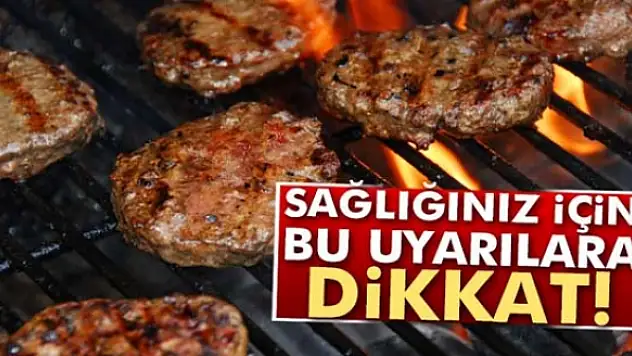 Sağlığınız için bu uyarılara dikkat