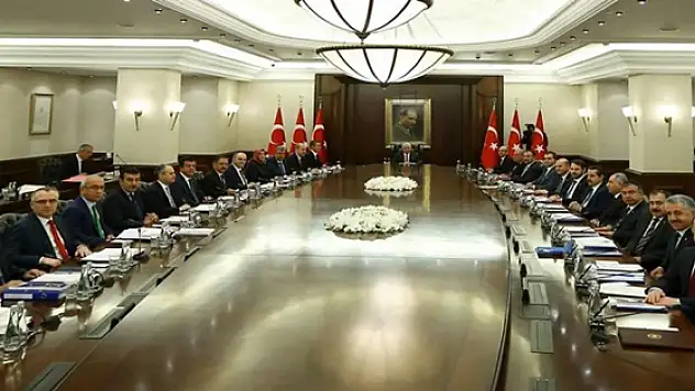 Bakanlar Kurulu toplandı