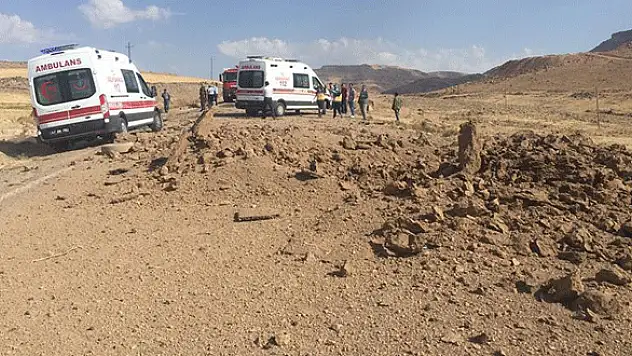 Derikte patlama: 1 şehit, 9 yaralı