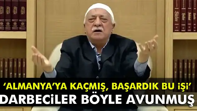 'Kaçtı' diye motive olmuşlar