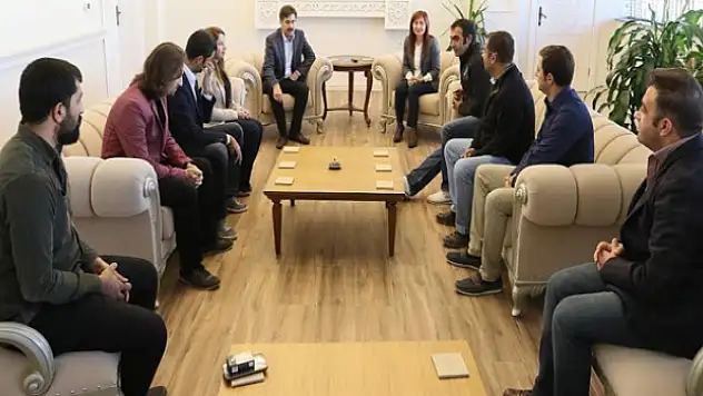 TMMOB Van İl Koordinasyon Kurulu, Büyükşehiri ziyaret etti